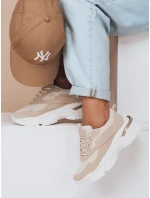 Dámské tenisky na platformě SPORTLITE beige FashionStreet ZY0608