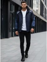 FashionStreet pánská tmavě modrá lyžařská bunda TX5129