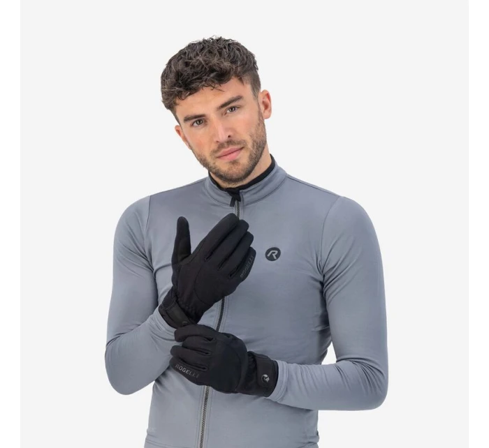 Rogelli rękawiczki zimowe CORE czarne S