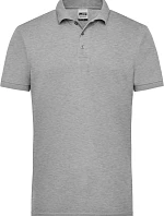 Daiber JN 830 Pánské pracovní piqué polo 02.0830 grey heather