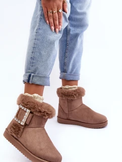 sněhule s tmavě hnědé model 21633625 - Boto