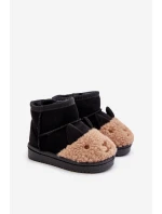 Zateplené dětské sněhule černé model 21678721 - Boto