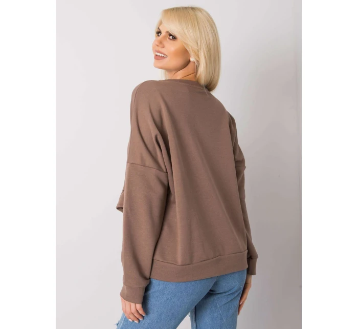 Mikina RV BL 7007.24x hnědá