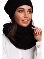 BK042 Kruhová šála - černá