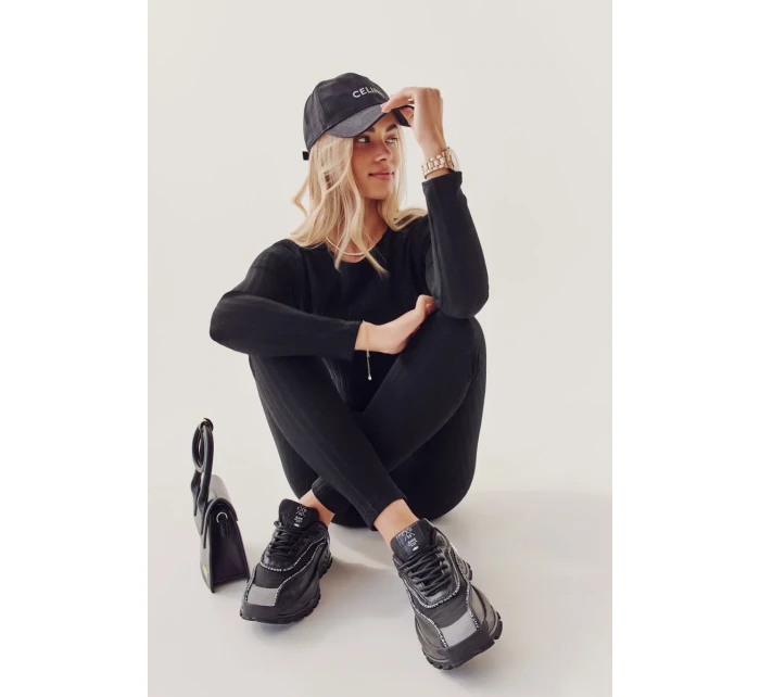 Dámské Sportovní Obuv Cross Jeans II2R4018C Černé Dámské Sportovní Obuv Cross Jeans II2R4018C Černé