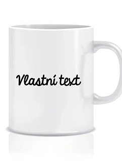 Personalizovaný klasický bílý keramický hrníček 300 ml