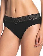 Dámské kalhotky BIKINI L-4002BI-02 černé - Lama