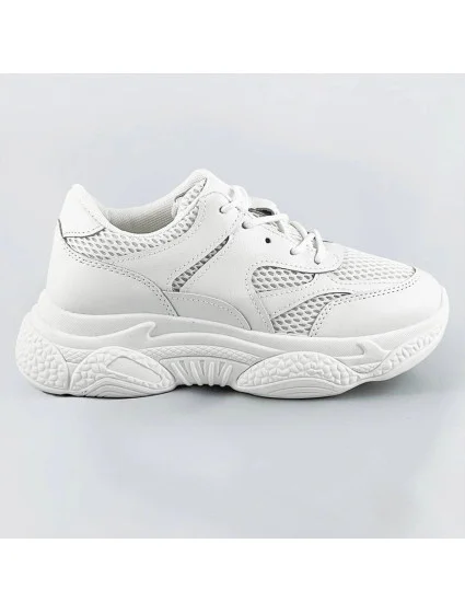 Bílé dámské sportovní boty model 17177606 Bílé dámské sportovní boty model 17177606