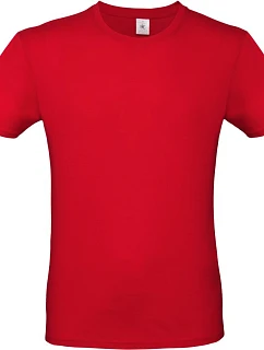 B&C #E150 Tričko 01.001T red