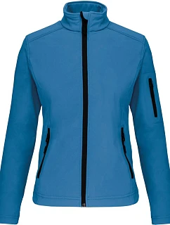 K 400 Dámská 3vrstvá softshellová bunda model 22508686 aqua blue - Kariban