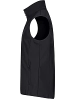 Clique Classic Softshell Vest M Pánská 3-vrstvá softshellová vesta 67.0911 black