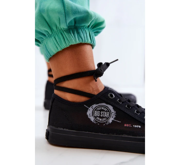 Dámské tenisky BIG STAR JJ274A256 Černé Dámské tenisky BIG STAR JJ274A256 Černé