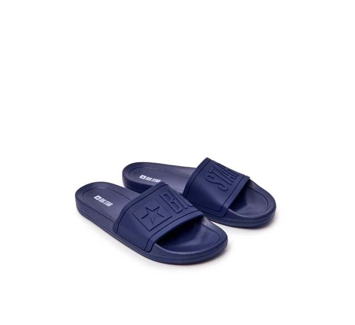 Pánské Klasické Nazouváky Big Star Tmavě Modré model 21512114 - Big Star Shoes Pánské Klasické Nazouváky Big Star Tmavě Modré model 21512114 - Big Star Shoes