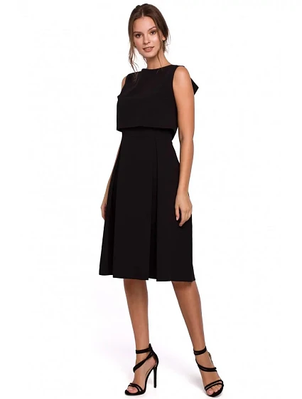 Dámské šaty s otevřenou zadní   model 15836485 - Makover