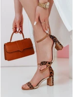 Dámské sandály SOFHEELS s leopardím vzorem FashionStreet ZY0791 Dámské sandály SOFHEELS s leopardím vzorem FashionStreet ZY0791