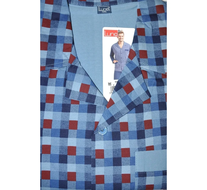 Piżama  dł/r 4XL męska model 20328315 - Luna