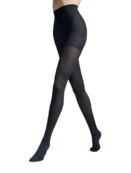 Punčocháče zimní Bye cellulite black plus - GATTA