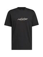 Pánské tričko adidas Color Connect Graphic T-shirt black KE1316 pánské