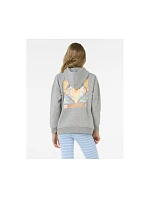 Mikina RIP CURL Island Bliss Hood – dívčí, šedá Mikina RIP CURL Island Bliss Hood – dívčí, šedá