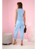 Set vesta + kalhoty modrý Set vesta + kalhoty modrý