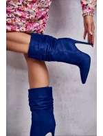 Boty na podpatku  model 173602 Step in style