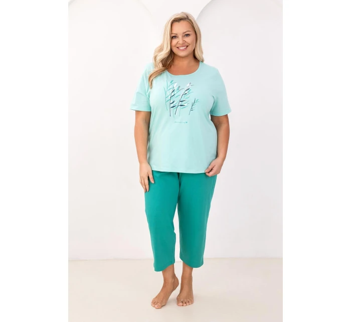 Pyžamo Regina 740 cr/r 2XL-3XL W26 dámské