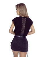 Dámské tričko model 21306284 black - Eldar Dámské tričko model 21306284 black - Eldar