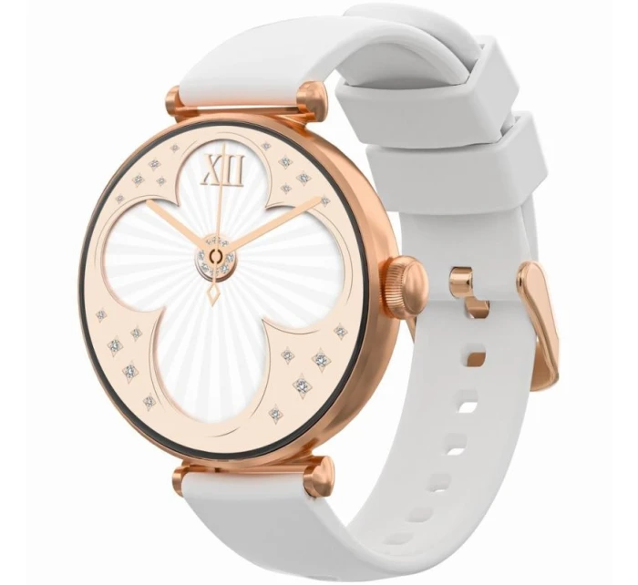 Chytré hodinky Gravity Rose Gold White 2 Stripes GT26-2 Chytré hodinky Gravity Rose Gold White 2 Stripes GT26-2