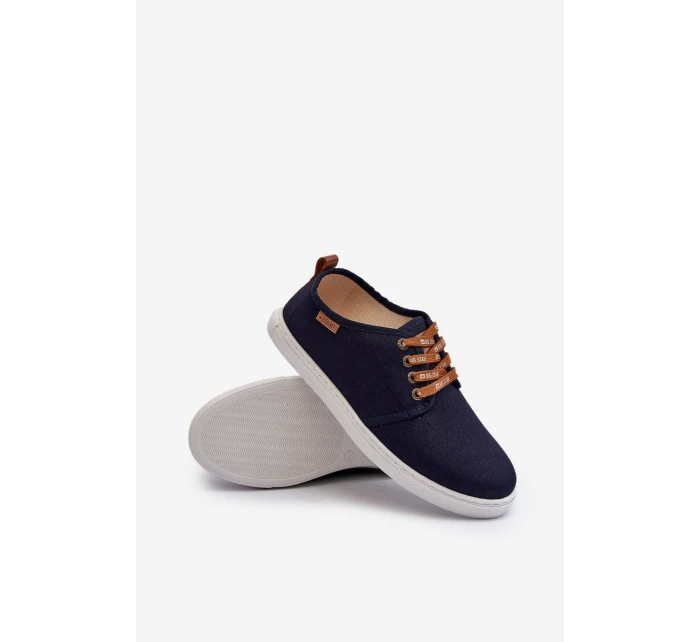 Pánské tenisky Big Star NN176002 s paměťovou pěnou Memory Foam systém modré