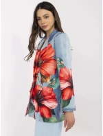 Marynarka DHJ MA 18525 model 21091718 niebieski - FPrice Marynarka DHJ MA 18525 model 21091718 niebieski - FPrice