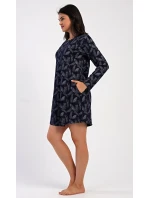Dámské domácí šaty s dlouhým rukávem Isabela