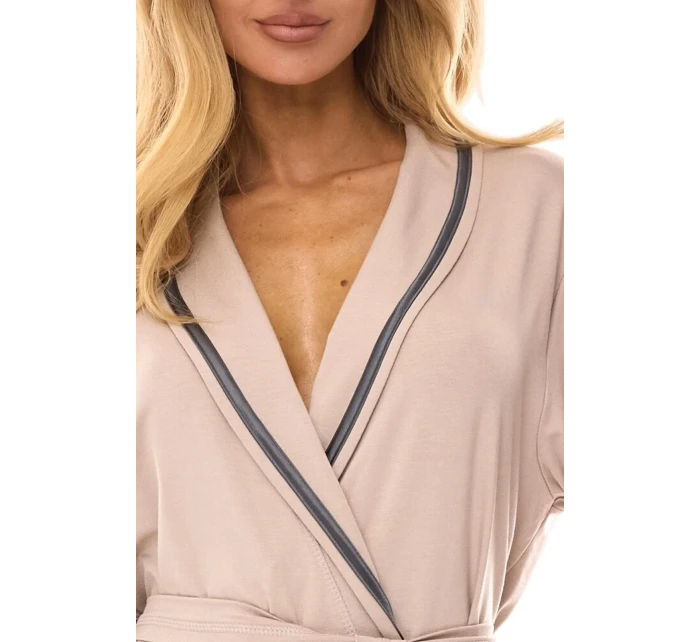 model 21052833 dlouhý dámský župan z viskózy M2XL - L&L