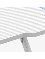 Herní stůl Hero model 21336043 White RGB - Huzaro Herní stůl Hero model 21336043 White RGB - Huzaro