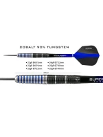 Šipky COBALT 90% Steeltip model 20916146 - Harrows Šipky COBALT 90% Steeltip model 20916146 - Harrows