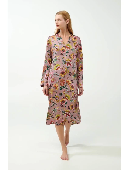 Dlouhá noční košile s potiskem model 20516060 - Vamp