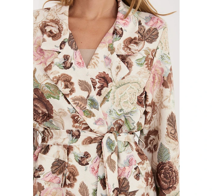 Marynarka IT MA model 22102632 brązowy - FPrice Marynarka IT MA model 22102632 brązowy - FPrice