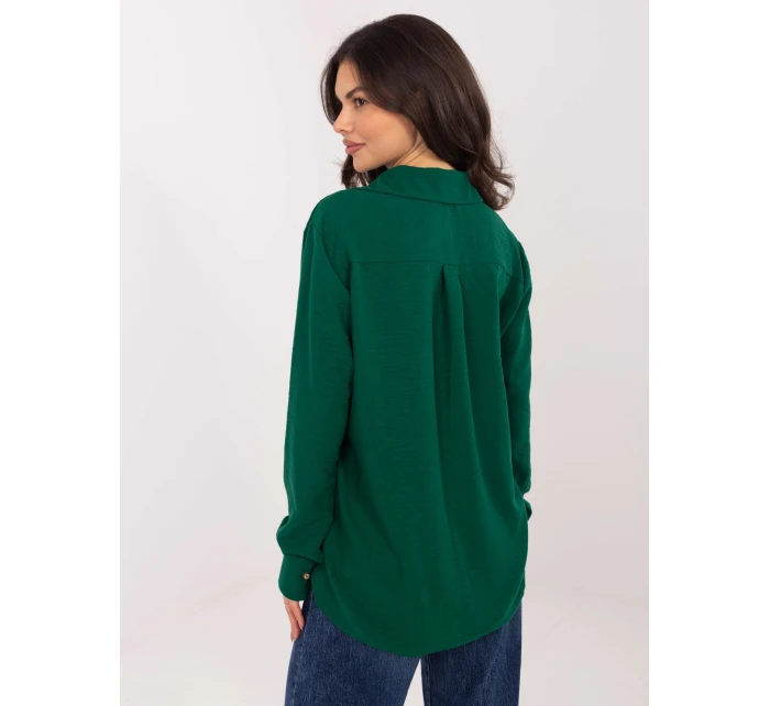 Koszula LK KS model 21858961 ciemny zielony - FPrice