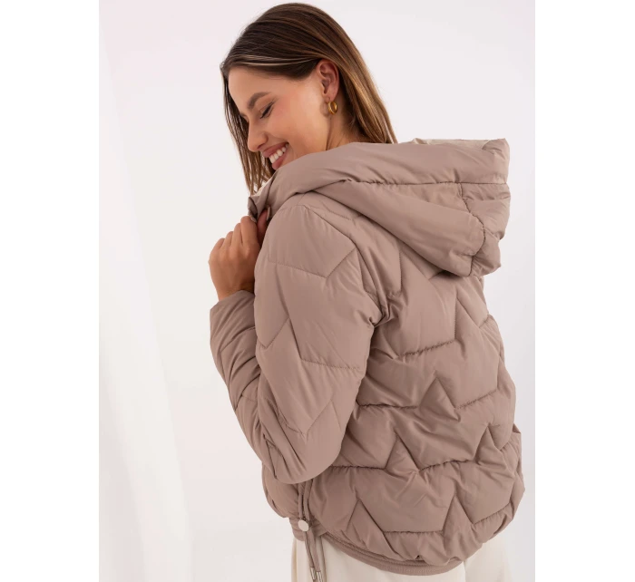 Kurtka MBM KR model 21217630 ciemny bezowy - FPrice Kurtka MBM KR model 21217630 ciemny bezowy - FPrice