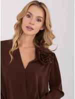 Bluzka MI BZ model 21898780 brązowy - FPrice Bluzka MI BZ model 21898780 brązowy - FPrice