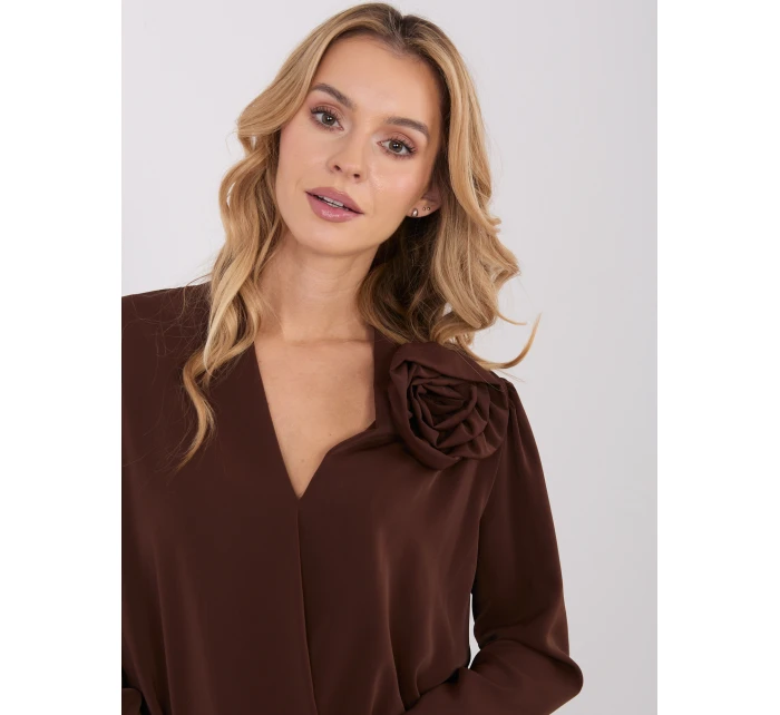 Bluzka MI BZ model 21898780 brązowy - FPrice Bluzka MI BZ model 21898780 brązowy - FPrice