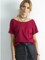 Tričko RV TS 4662.86 kaštanová