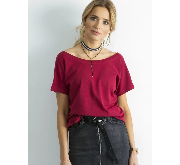 Tričko RV TS 4662.86 kaštanová