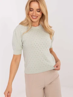 Svetr s krátkým rukávem  model 216780 Factory Price