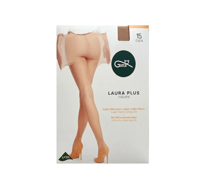 Punčocháče Gatta Laura Plus Size 15 den 6-XXL