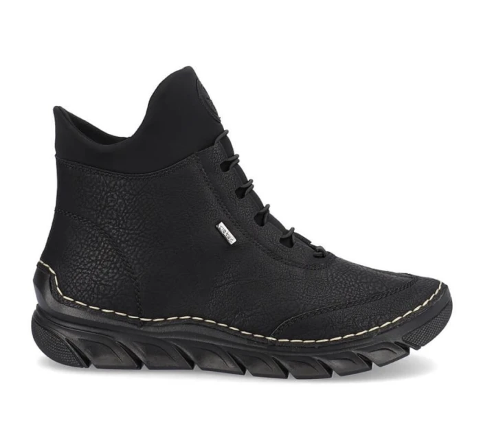 Dámské černé zateplené boty model 21904592 - Rieker