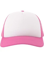 Atlantis Headwear Rapper-S 5 panelová Trucker kšiltovka 33.0262 white/fuchsia fluo Atlantis Headwear Rapper-S 5 panelová Trucker kšiltovka 33.0262 white/fuchsia fluo