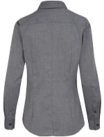 Blouse Slim LSL Halenka s dlouhým rukávem model 22501338 anthracite - Seidensticker Blouse Slim LSL Halenka s dlouhým rukávem model 22501338 anthracite - Seidensticker