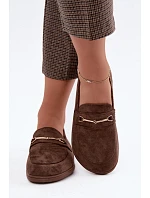 Barefoot se Zlatým Detalem Hnědé model 22359940 - Boto Barefoot se Zlatým Detalem Hnědé model 22359940 - Boto