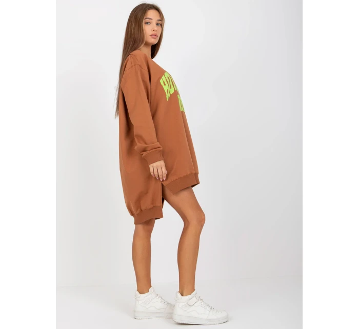 Mikina VI BL 3102.01P hnědo-zelená Mikina VI BL 3102.01P hnědo-zelená