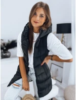 Dámská prošívaná vesta BRITA černá FashionStreet TY3230